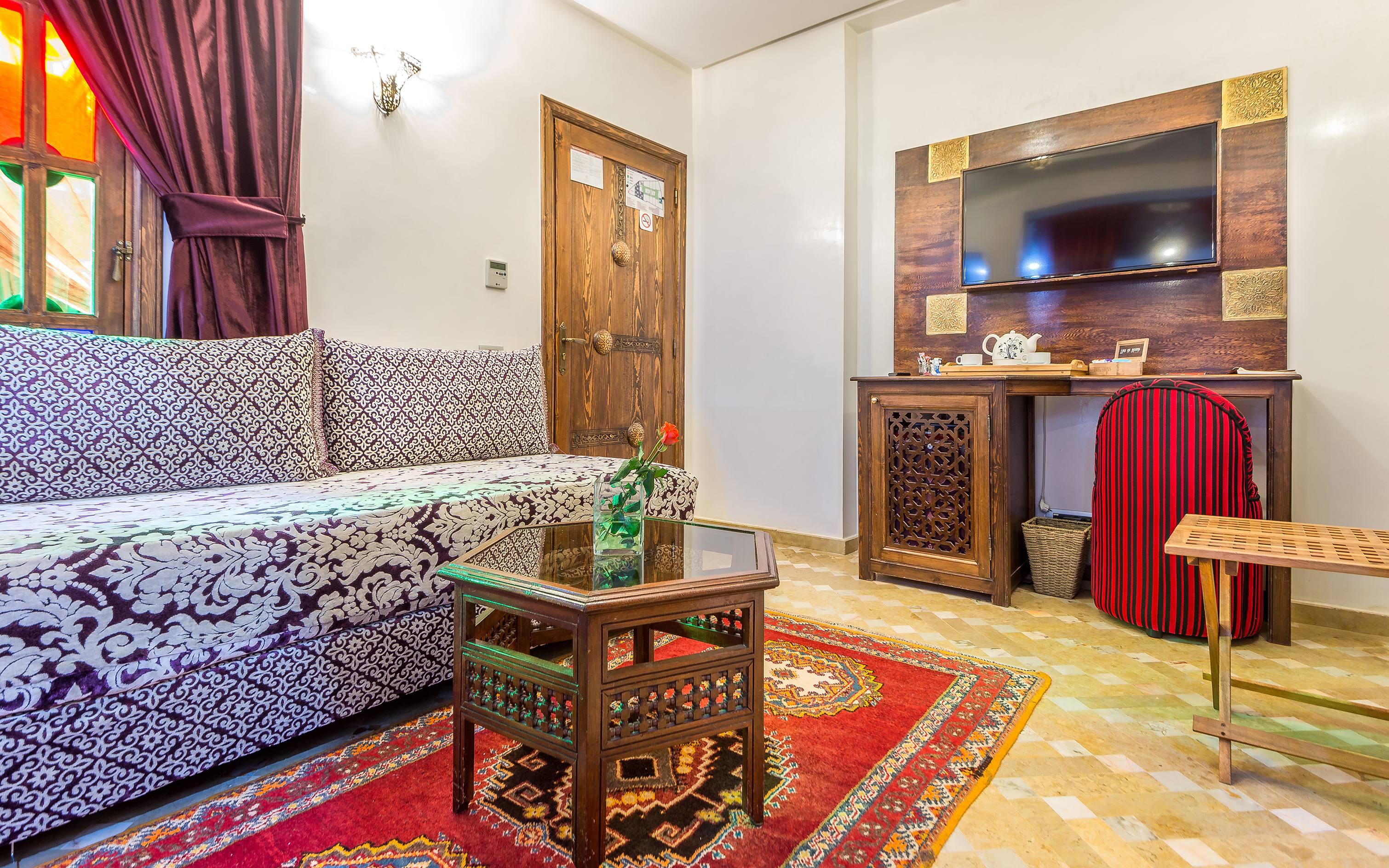 Hotel & Ryad Art Place Marrakech Marakéš Exteriér fotografie A room at the hotel